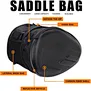 Leather motorcycle saddlebags